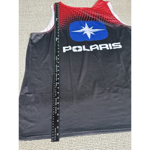 Polaris Sky King Tank Top Men’s 2XL Polyester Skull Riding Racing Snowmobile BMX - Picture 7 of 7